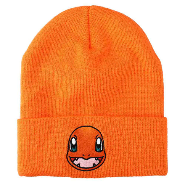 Pokemon - Charmander Embroidered Cuff Beanie