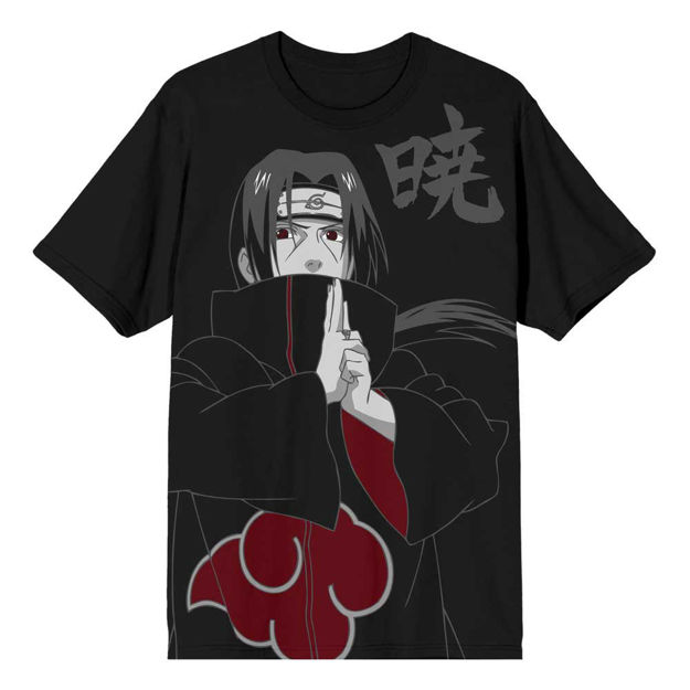 Naruto Shippuden - Itachi Uchiha Oversized Print T-Shirt S