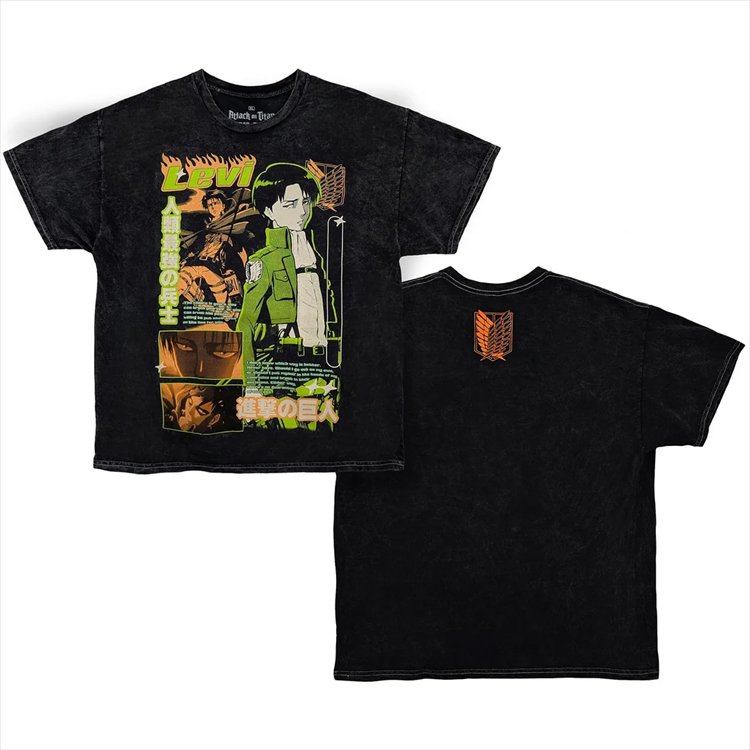 Attack on Titan - Manga Zine Levi T-Shirt M