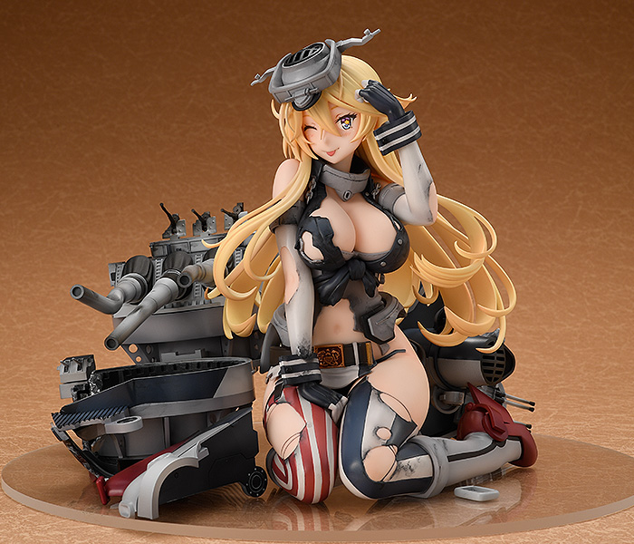 Kantai Collection - 1/8 Iowa Half-Damaged: Heavy Armament Ver. PVC Figure