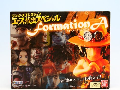 One Piece Collection Formation Ace Figure Set of 10