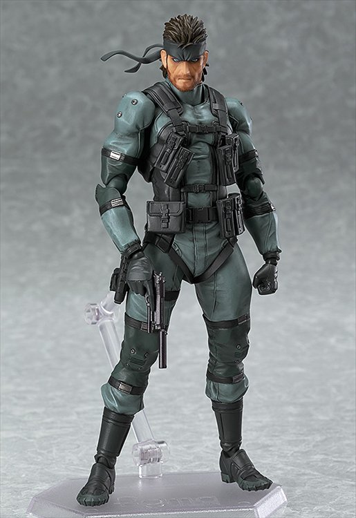 Metal Gear Solid 2 - Solid Snake MGS 2 Ver Figma - Click Image to Close