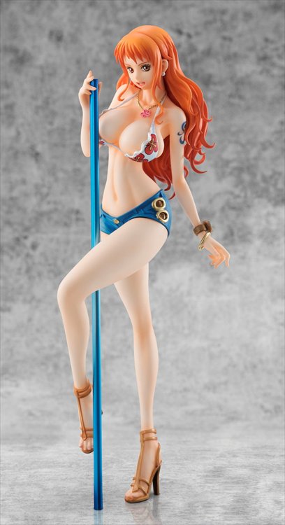 One Piece - 1/8 Nami New Ver. P.O.P Limited Edition PVC Figure
