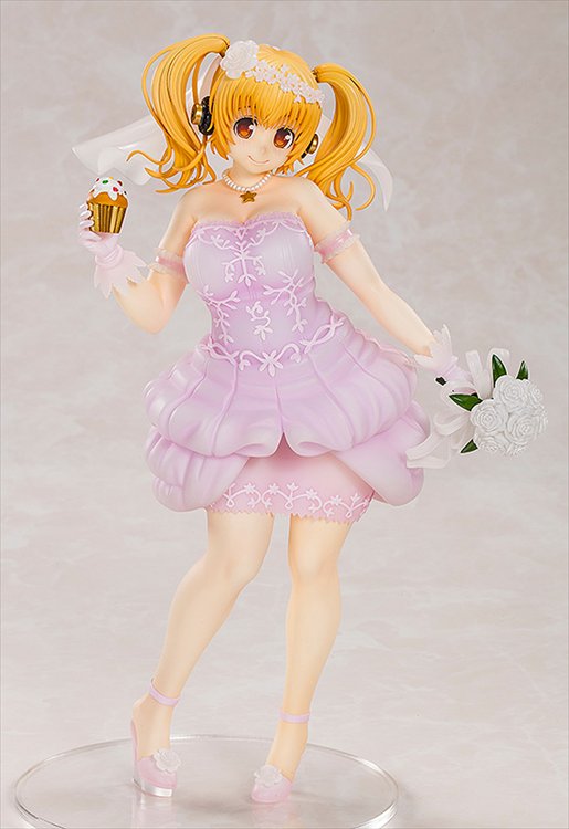 Super Sonico - 1/5 Super Pochaco Wedding Ver PVC Figure [TL300826654