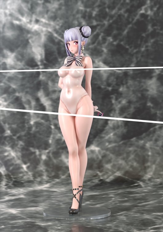 Neco Metal - 1/7 Neco Metal See-through School Swimsuit Ver. PVC Figure Neco Metal - 1/7 Neco Metal See-through School Swimsuit Ver. PVC Figure
