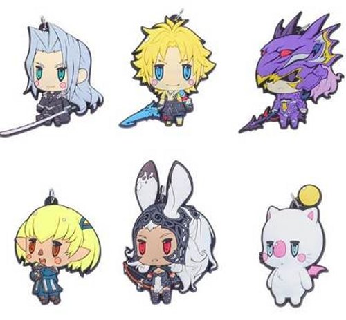 Final Fantasy - Character Rubber Straps Vol. 3 Singgle BLIND BOX