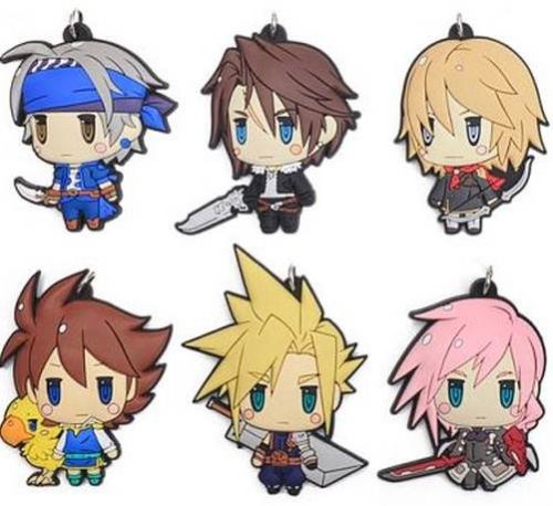 Final Fantasy - Character Rubber Straps Vol. 1 Singgle BLIND BOX