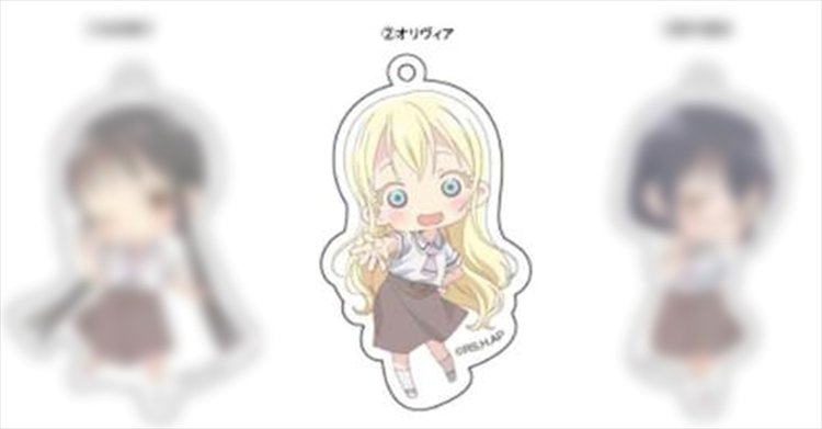 Asobi Asobase - Olivia Acrylic Keychain - Click Image to Close