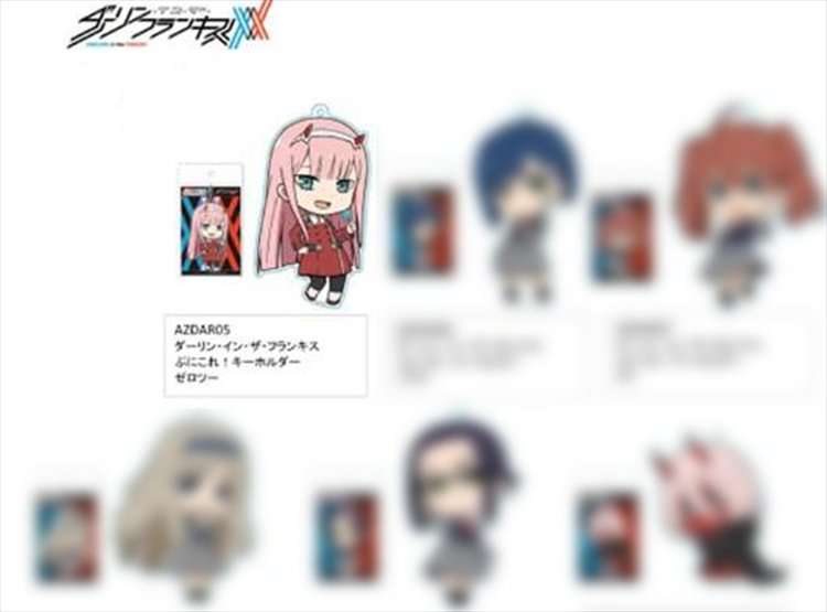 Darling in the Franxx - Zero Two Acrylic Keychain