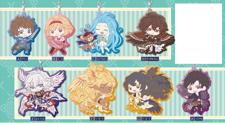 Granblue Fantasy - Clear Rubber Strap SINGLE BLIND BOX