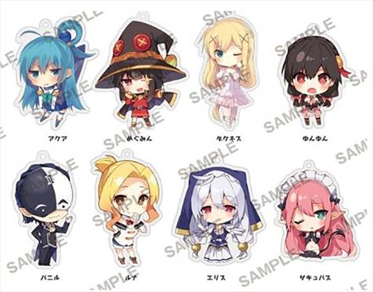 Konosuba 2 - Acrylic Keychain SINGLE BLIND BOX