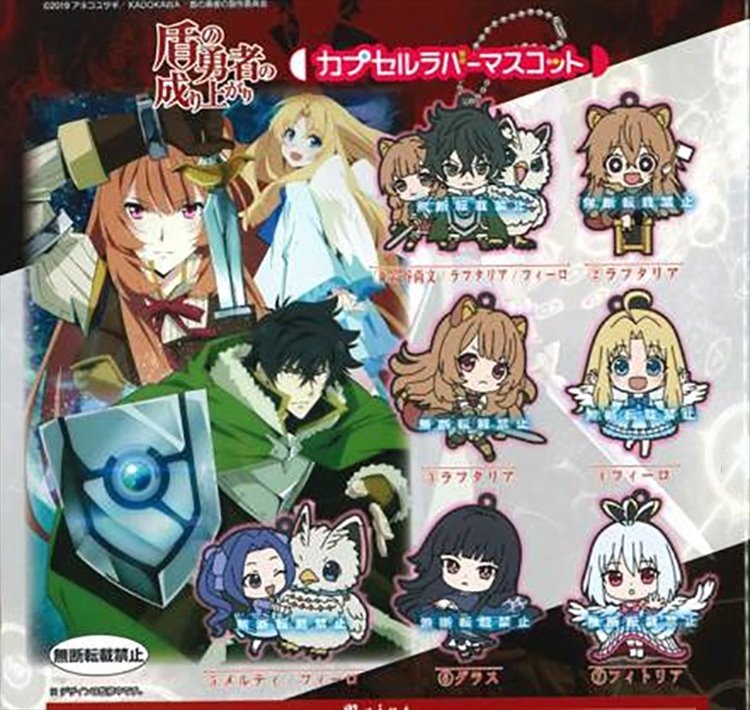 The Rising of Shield Hero - Rubber Mascot Set of 7