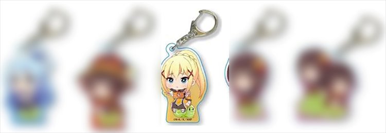 Konosuba 2 - Darkness with Cabbage Acrylic Keychain