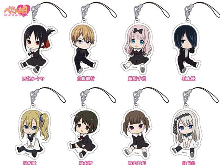 Kaguya Sama Love is War - Trading Acrylic Strap SINGLE BLIND BOX