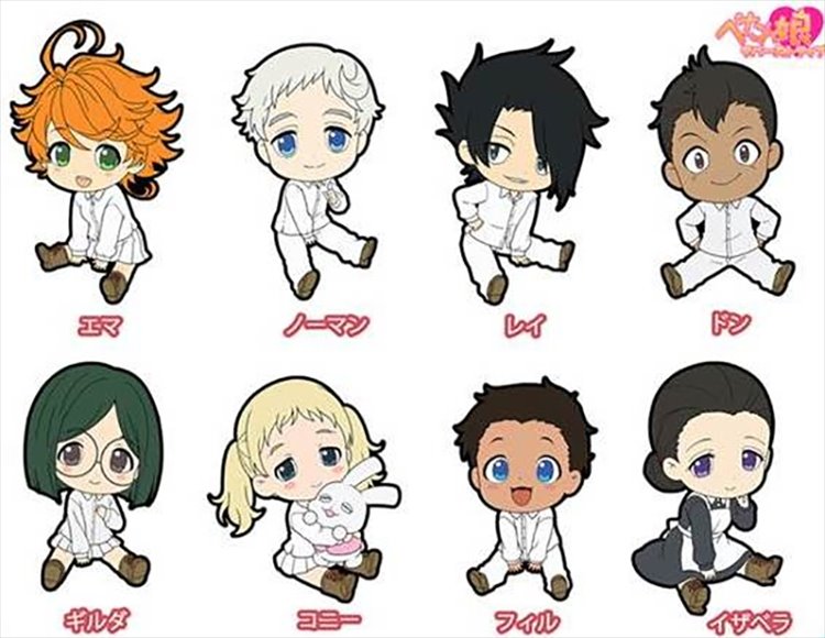 The Promised Neverland - Rubber Strap SINGLE BLIND BOX - Click Image to Close