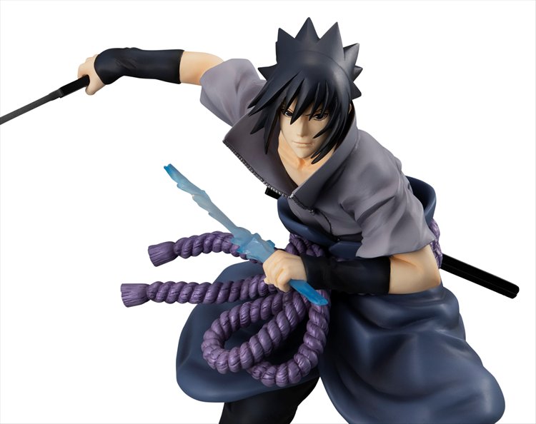 Naruto - Sasuke Uchiha Shinobi World War Ver. G.E.M Figure - Click Image to Close