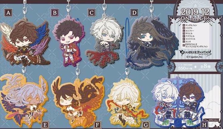 Granblue Fantasy - Clear Rubber Strap Vol. 2 SINGLE BLIND BOX