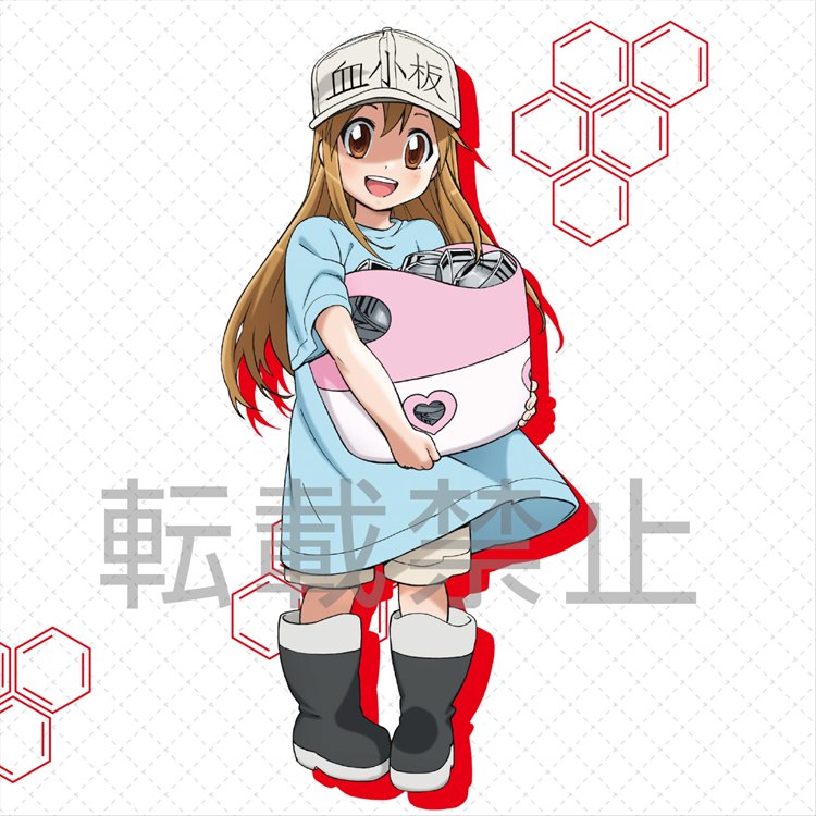 Cells At Work - Platelets PM Sega Prize Figure