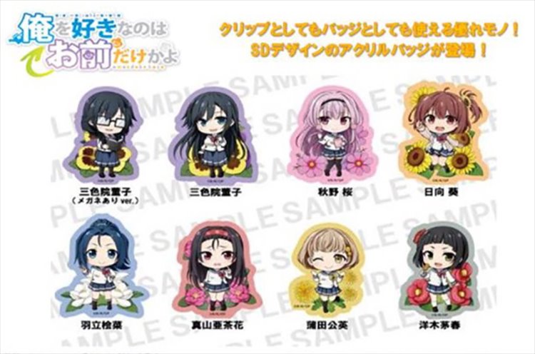 Oresuki - Acrylic Clip figure SINGLE BLIND BOX