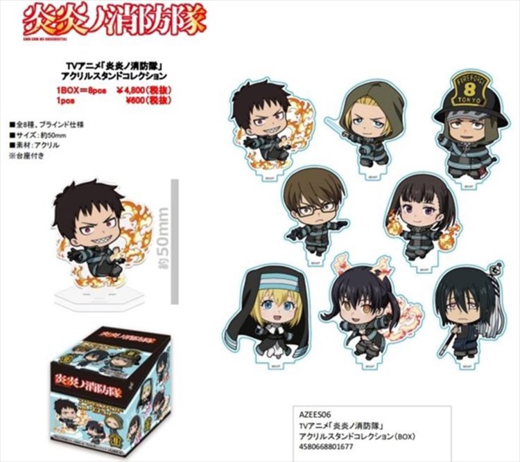 Fire Force - Strap SINGLE BLIND BOX - Click Image to Close