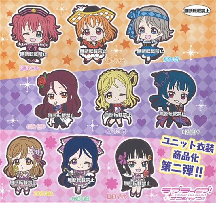 Love Live Sunshine - Rubber Straps Vol. 19 Set of 9