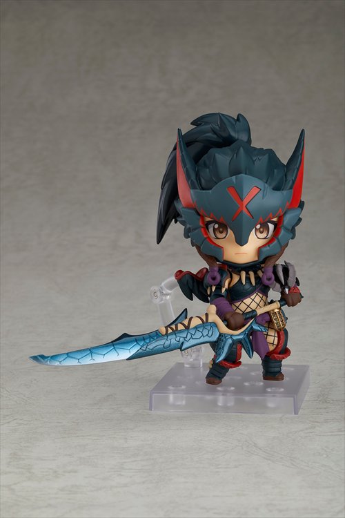 Monster Hunter World Iceborne - Female Hunter Nargacuga Alpha Armor Nendoroid