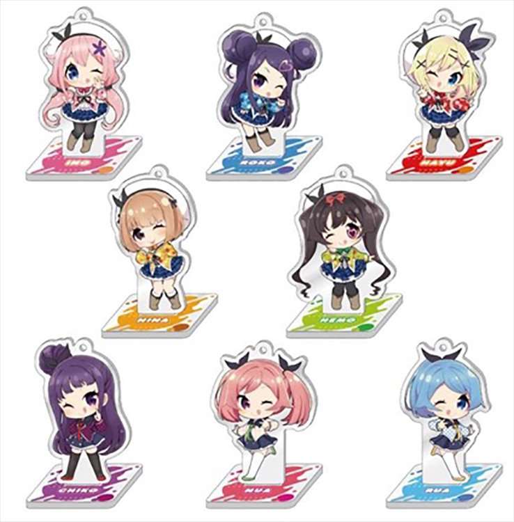 Dropout Idol Fruit Tart - Acrylic Keychain with Stand SINGLE BLIND BOX - Click Image to Close