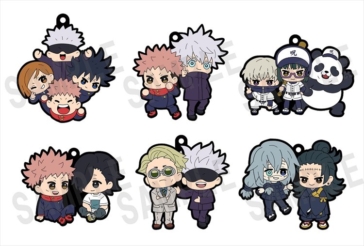 Jujutsu Kaisen - Buddycolle Vol.2 Rubber Mascot SINGLE BLIND BOX