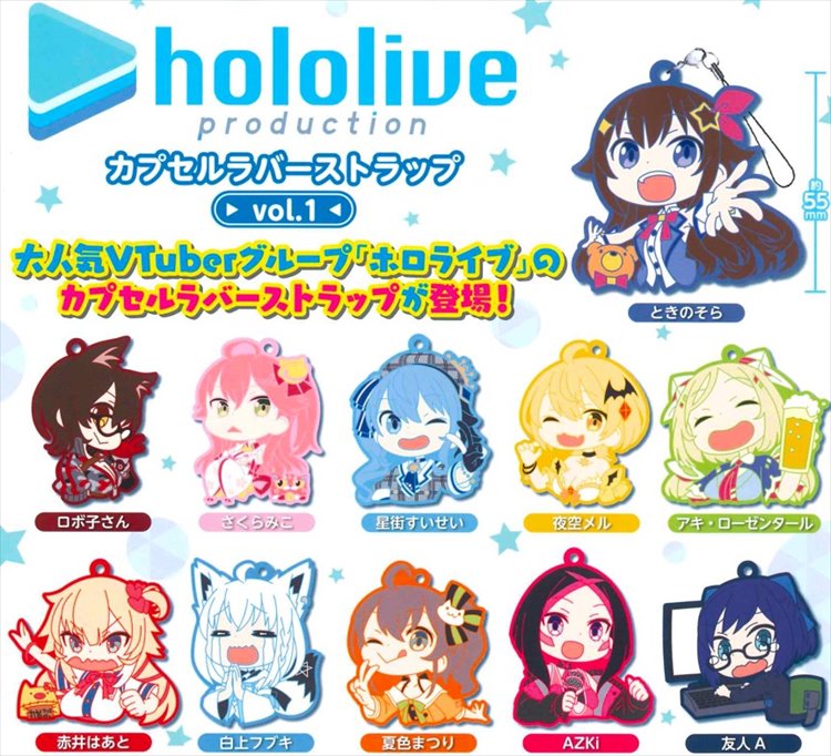 Hololive - Rubber Strap (1 RANDOM CAPSULE)