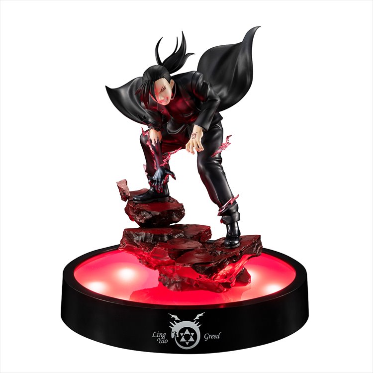 Fullmetal Alchemist - Greed Lin Yao Precious G.E.M Figure with LED Base