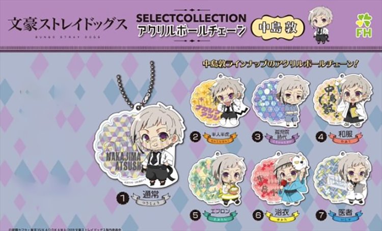 Bungo Stray Dogs - Atsushi Nakajima Select Collection Acrylic Keychain SINGLE BLIND BOX