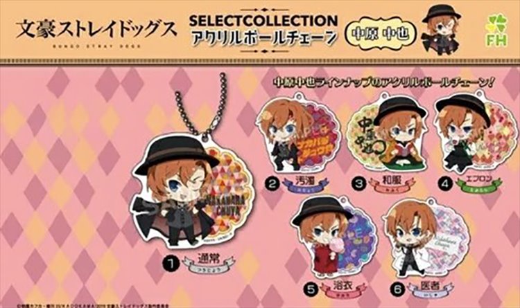 Bungo Stray Dogs - Chuya Nakahara Select Collection Acrylic Keychain SINGLE BLIND BOX