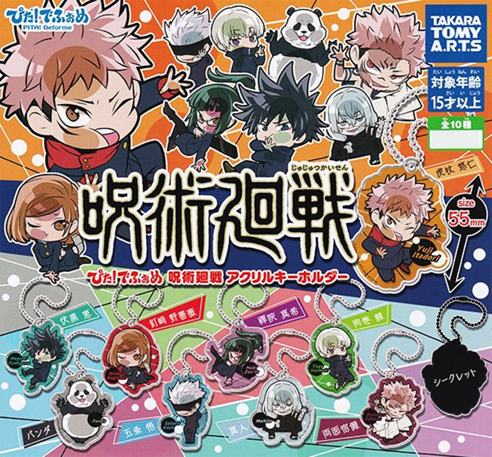 Jujutsu Kaisen - Acrylic Keychain Single Random Keychain