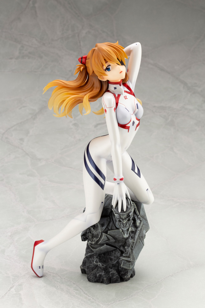 Evangelion 3.0 + 1.0 - 1/7 Asuka Shikinami Langley White Plugsuit Ver. PVC Figure