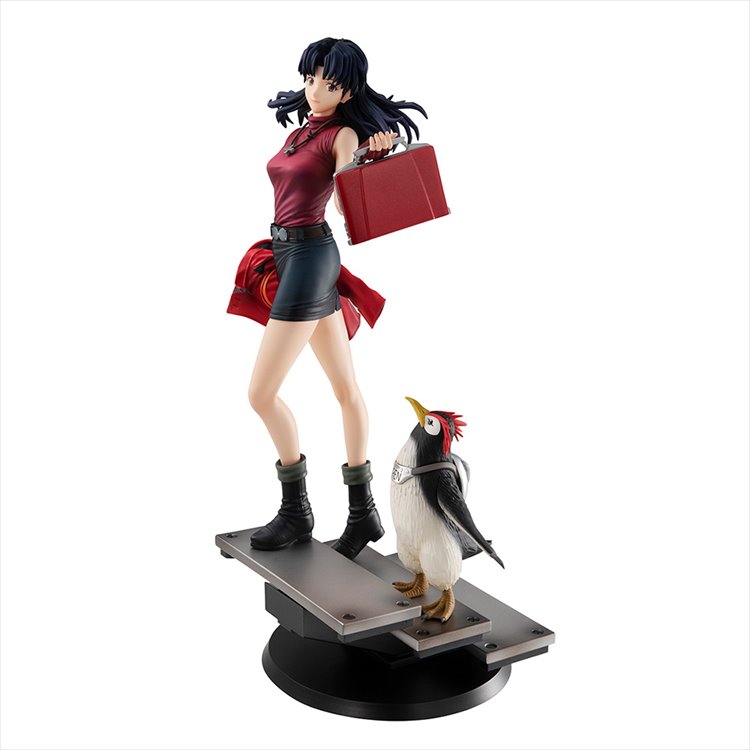 Rebuild Of Evangelion - Misato Katsuragi and Pen Pen Gals Series PVC Figure