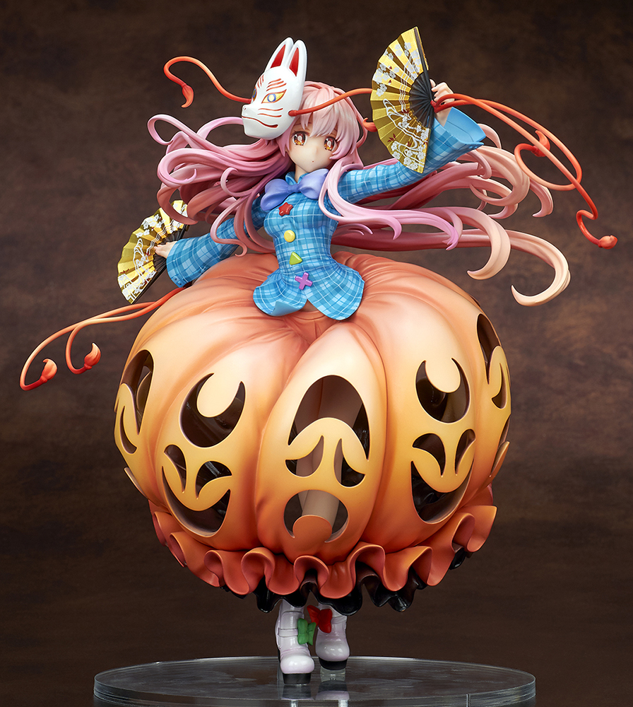 Touhou Project - 1/8 Kokoro Hatano Expressive Poker Face Light Equipment Ver. PVC Figure