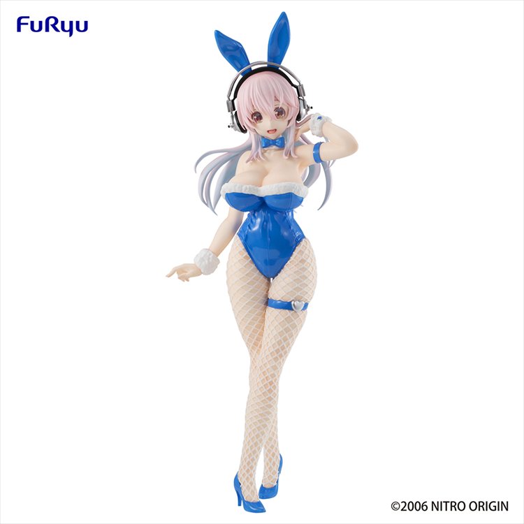 Super Sonico - Sonico BiCute Blue Bunny Girl Figure