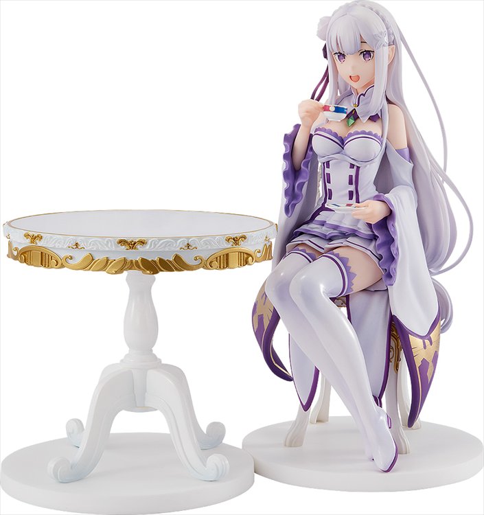 Re:Zero - 1/7 Emilia Tea Party Ver. PVC Figure Re-release