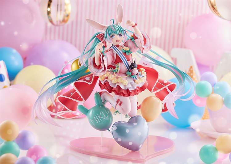 Vocaloid - 1/7 Hatsune Miku Birthday 2021 Pretty Rabbit Ver. PVC Figure