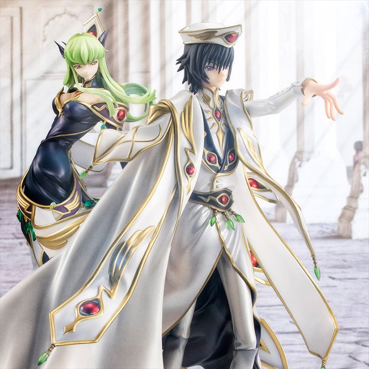 Code Geass - Lelouch Vi Britannia and C.C Set PVC Figure