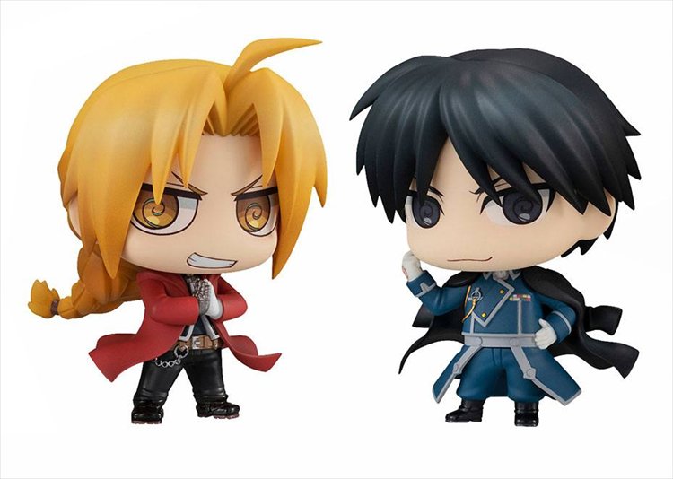 Fullmetal Alchemist - Edward and Mustang Chimimega Buddy Series Figure