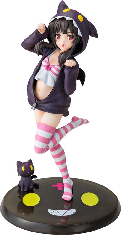 Konosuba - 1/7 Megumin Hoodielook Chomusuke Ver. Figure