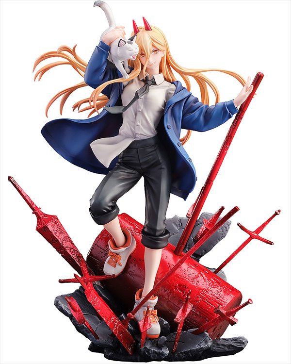 Chainsaw Man - 1/7 Power and Meowy PVC Figure