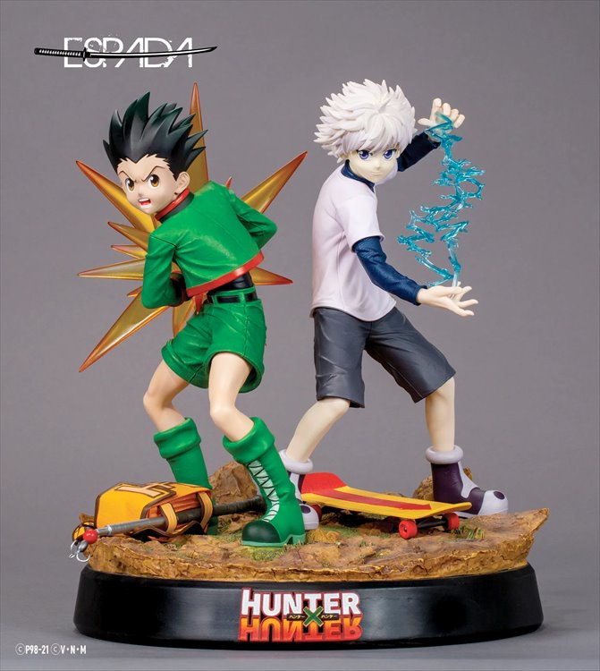 Hunter x Hunter - 1/6 Gon Freecss and Killua Zoldyck diorama Figure