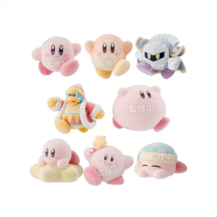 Kirby - PuPuPu Flocked Doll SINGLE BLIND BOX