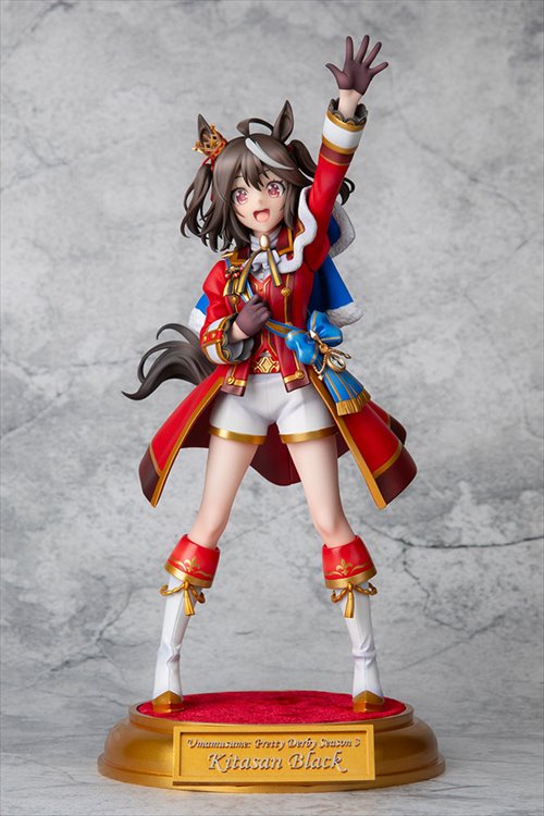 Umamusume - 1/7 Kitasan Black luttering Fulfillment Ver.