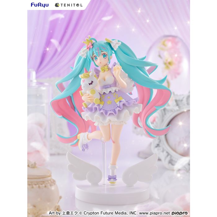Vocaloid - Hatsune Miku Yumekawa Princess Lavender Ver. TENITOL Figure