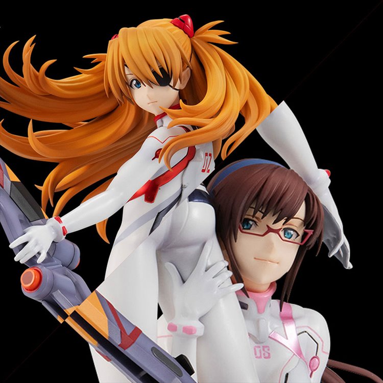 Evangelion 3.0 + 1.0 - Asuka Langley and Makinami Mari Illustrious G.E.M. Series Figure