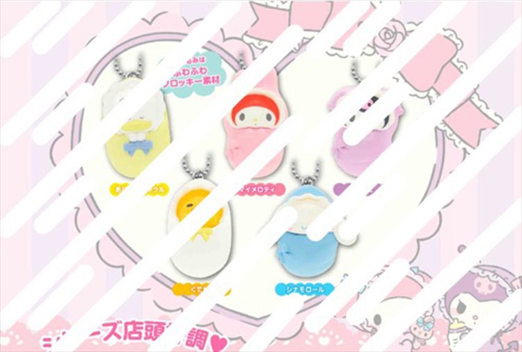 Sanrio Characters - Mascot Keychain SINGLE BLIND BOX CAPSULE