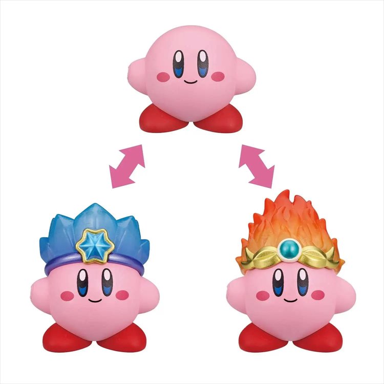 Kirby - Kirby Copy Ability Figure Ice and Fire  Kirby - Kirby Copy Ability Figure Ice and Fire